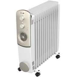 艾美特HU1326-W速熱電熱油汀 13片高效取暖，冬日家居溫暖守護者